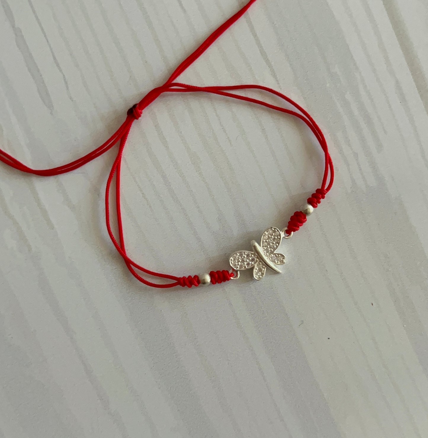 Pulsera Ajustable Hilo Rojo