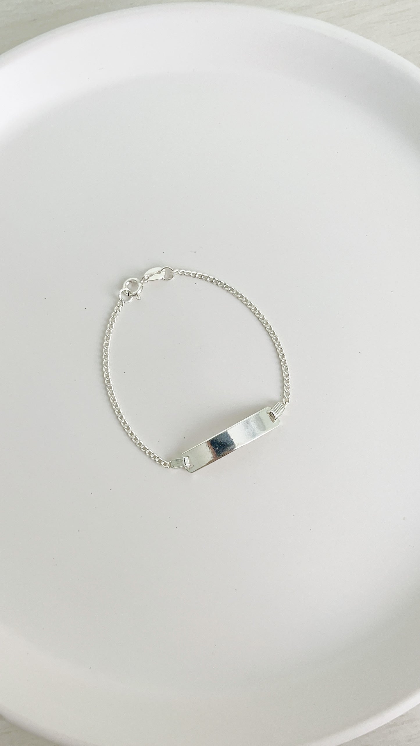 Esclava Tejido Grumet Pequeñas Plata 925