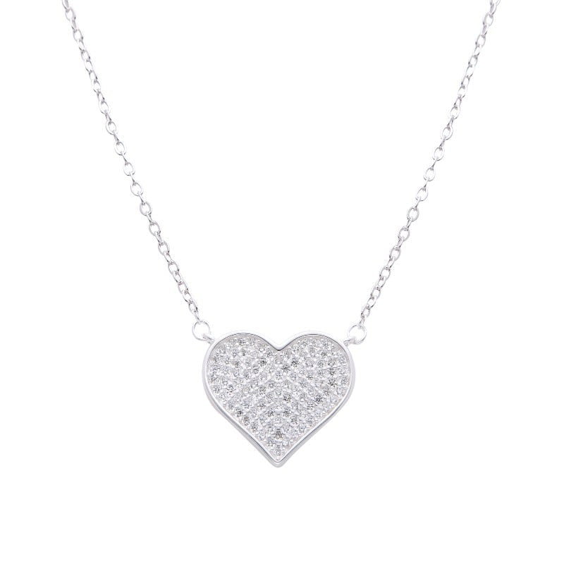 Gargantilla Corazón Brillante 45cm