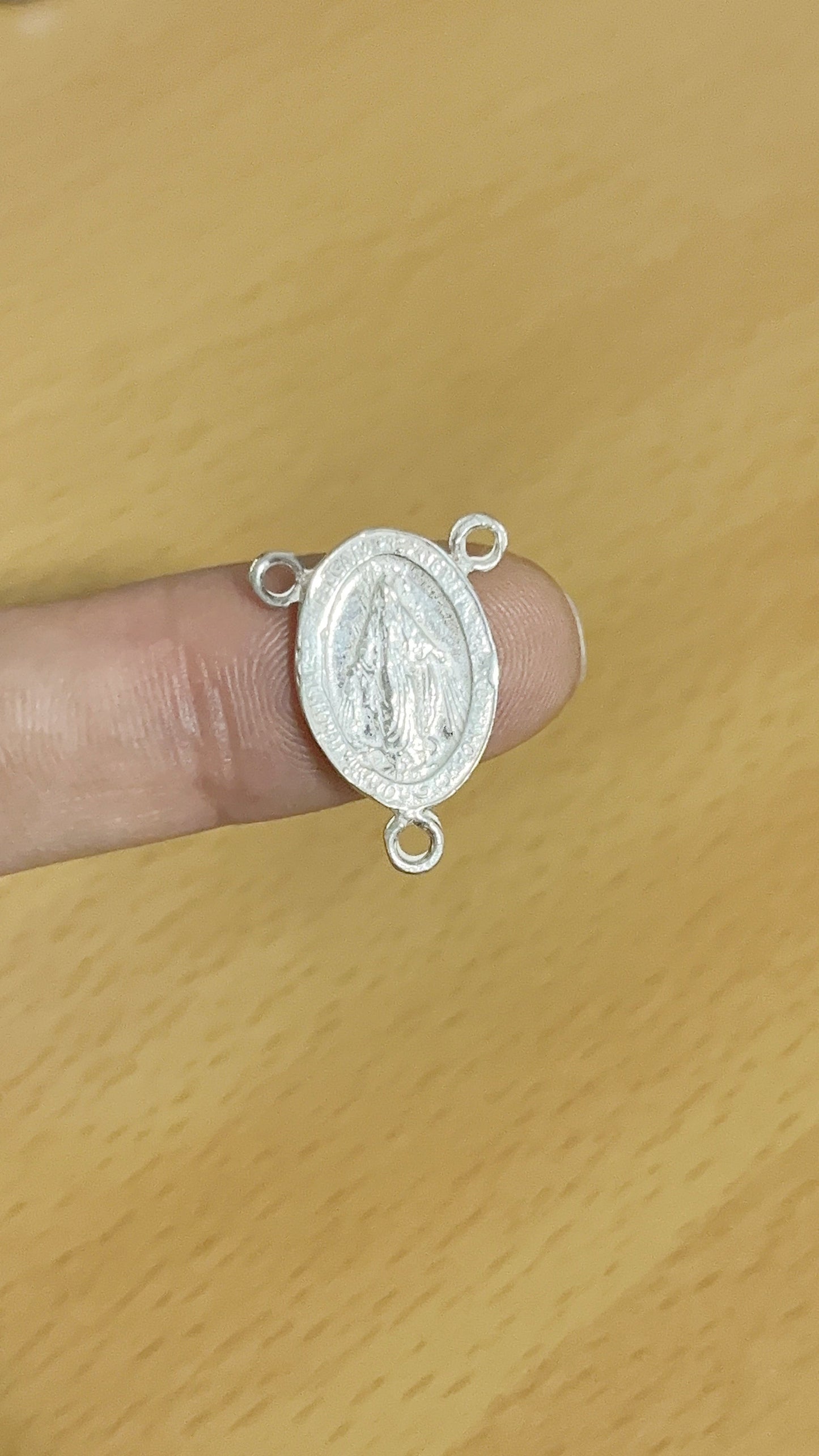 Dije Vitela La Milagrosa - Plata 925