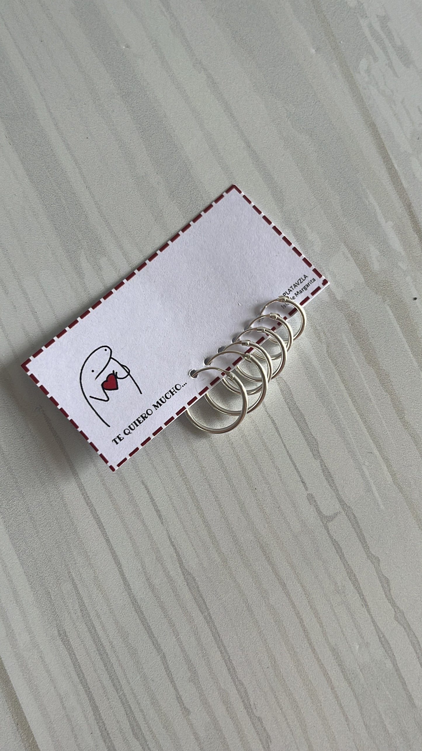 Set Argollas en Oferta (1cm, 1,2cm y 1,4cm)