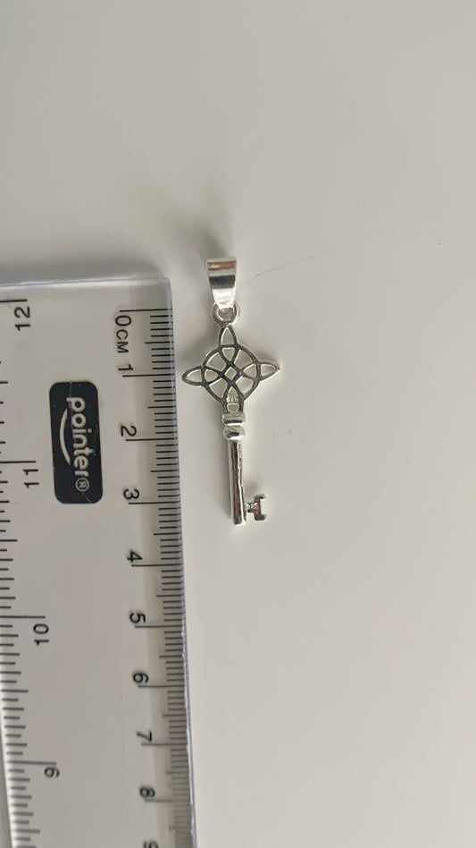 Dije Llave 3,5cm - Plata 925
