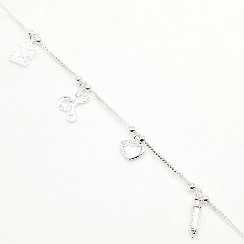Pulsera Dijes Enfermería 20cm