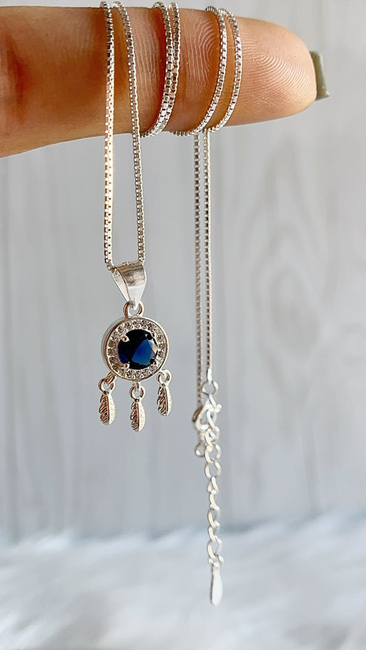 Cadena Ajustable con Atrapa Sueños - Plata 925