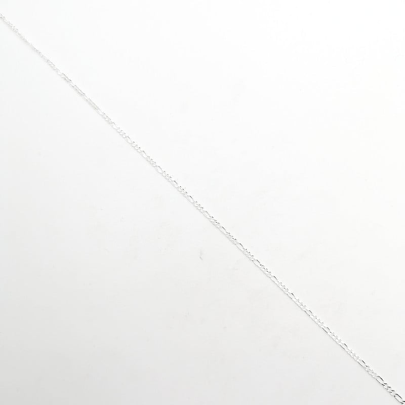 Cadena Tejido Fígaro 3x1 Delgada Plata 925