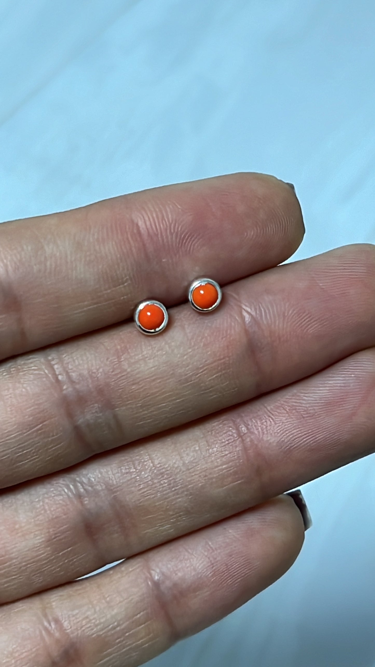 Abridores Naranja - Plata 925
