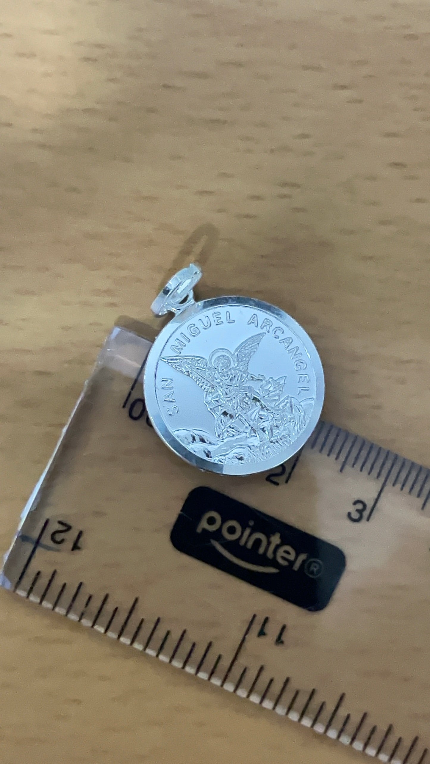 Dije San Miguel Arcangel 1cm