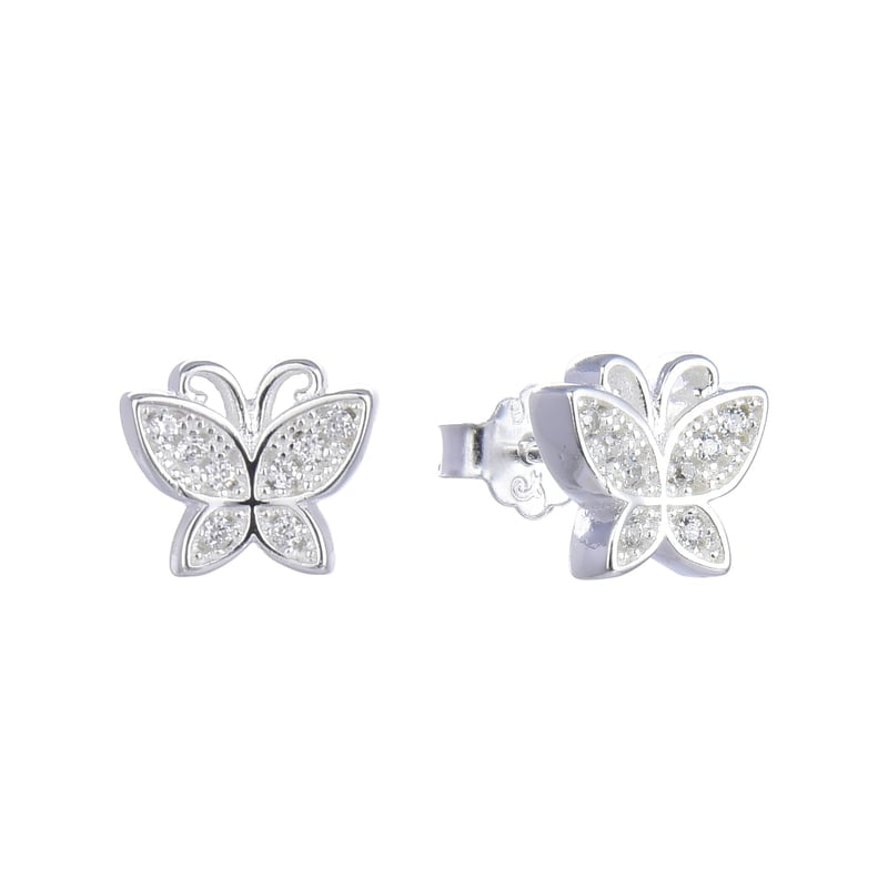 Zarcillos Mariposas 1cm