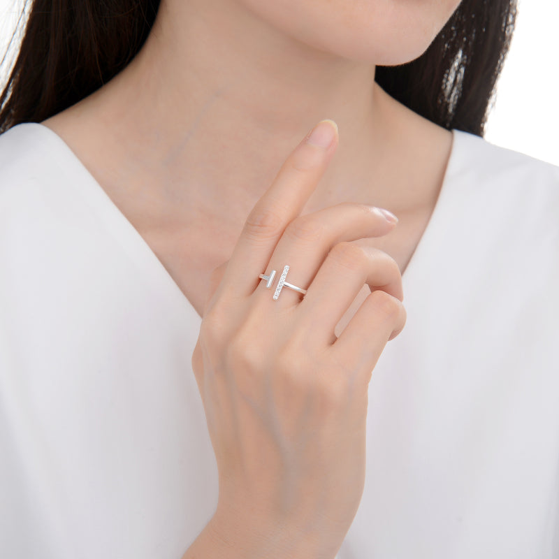 Anillo palitos Plata 925