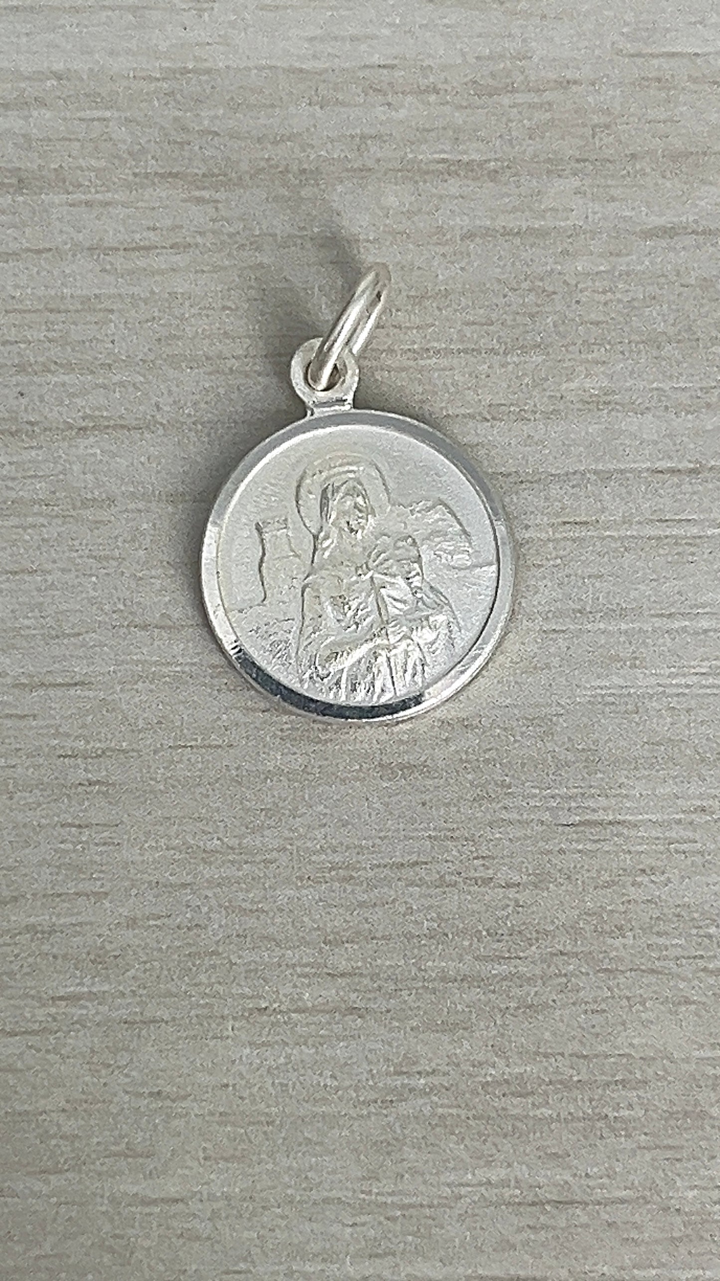 Dije Santa Barbara Plata 925