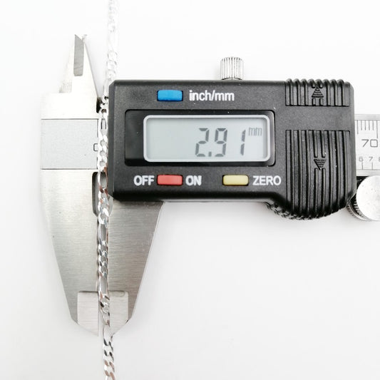 Pulsera Fígaro 20cm - Plata 925