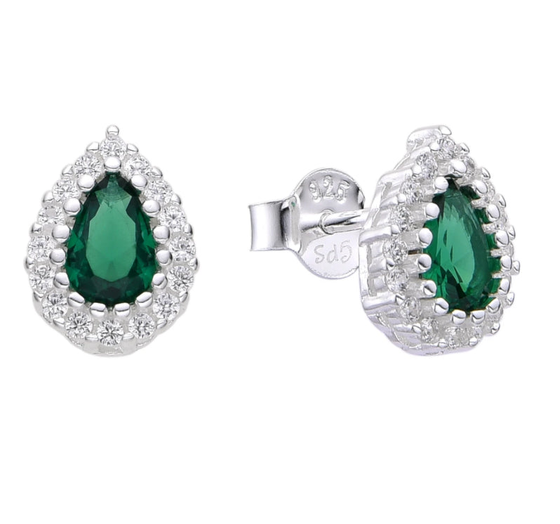 Zarcillos Gotas 1cm Plata 925