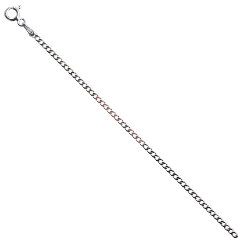 Cadena Tejido Grumet 2mm 60cm Plata 925