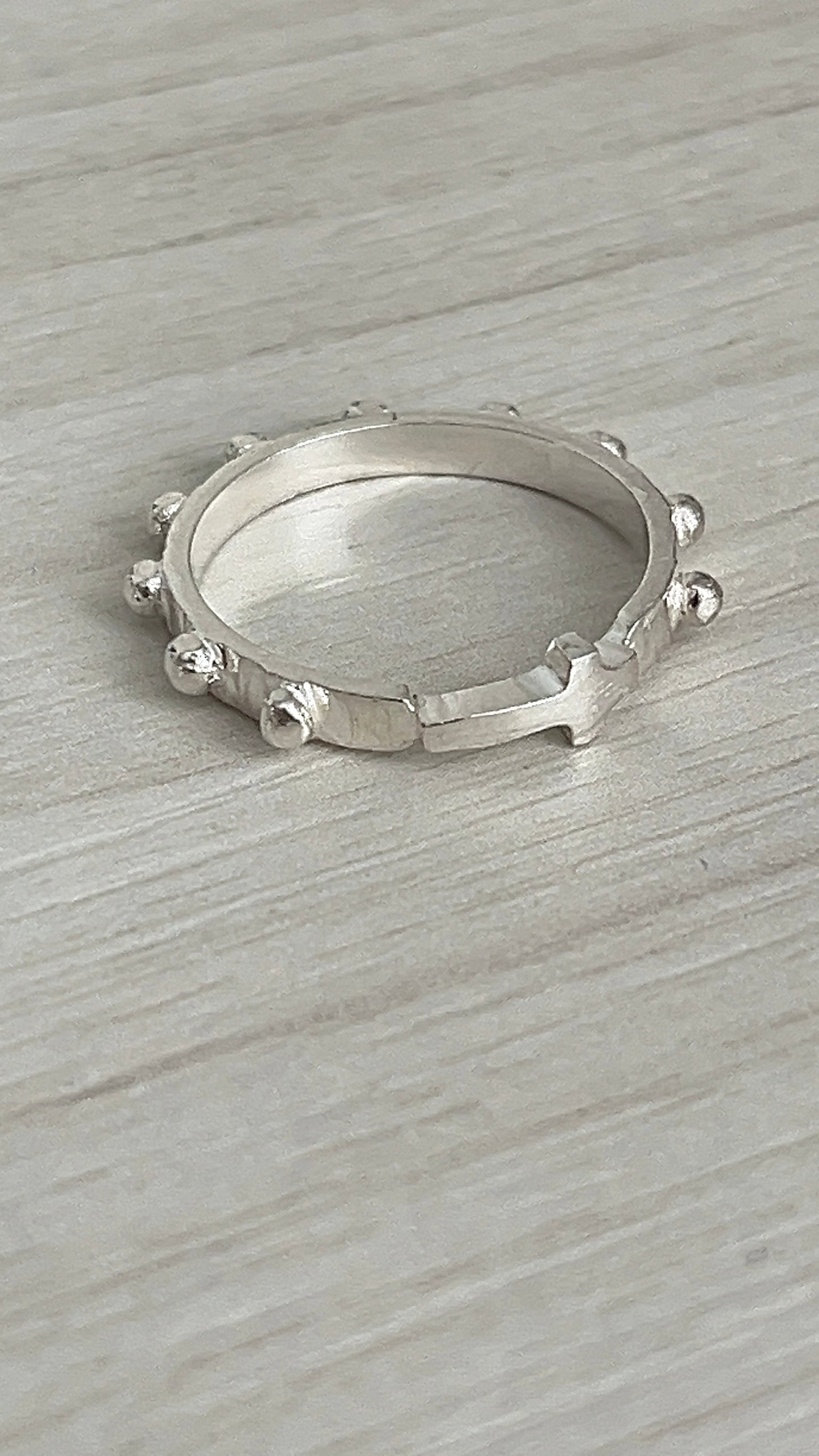 Anillo Denario Plata 925