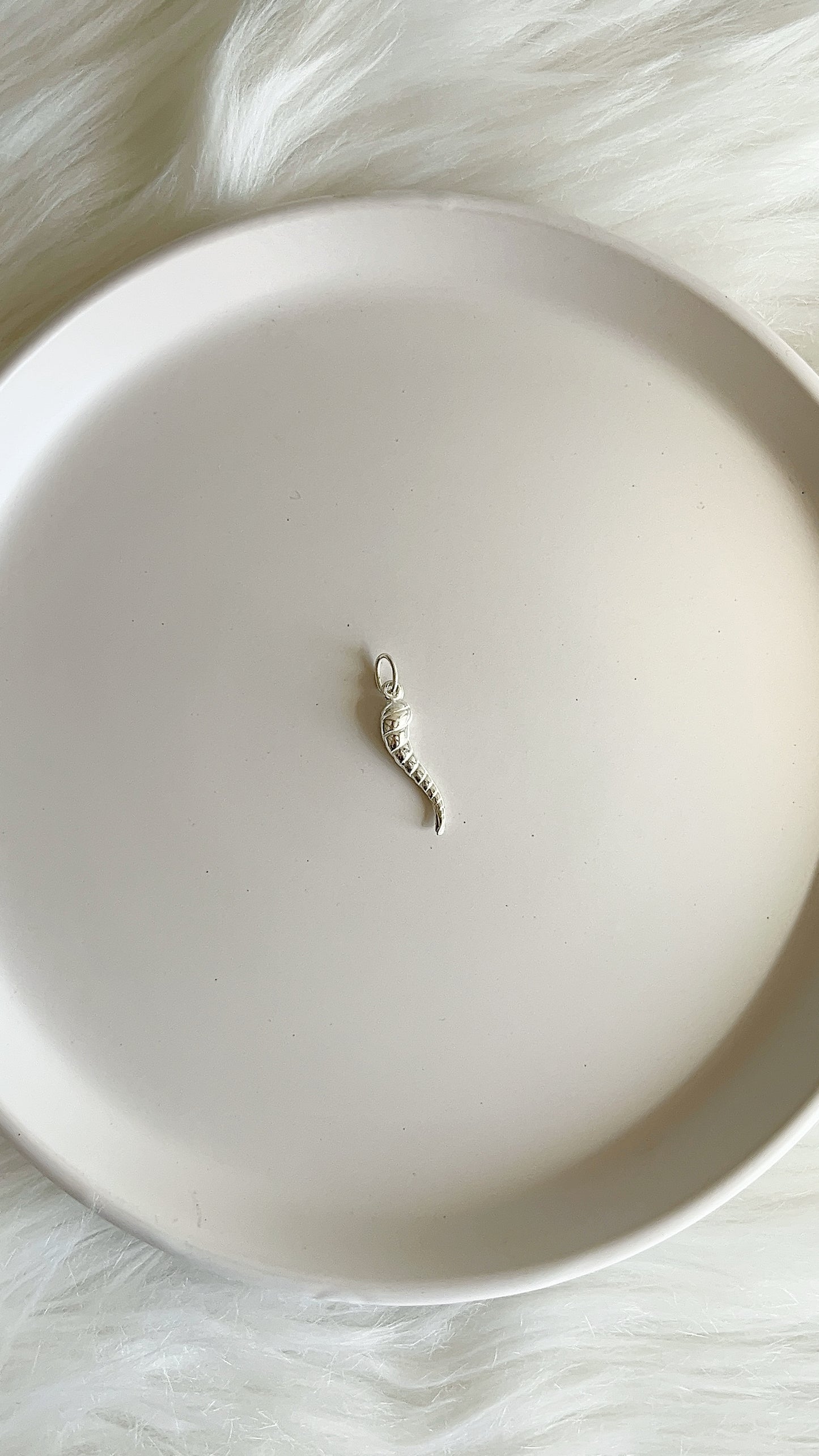 Dije Cachito Rayado 2,5cm - Plata 925