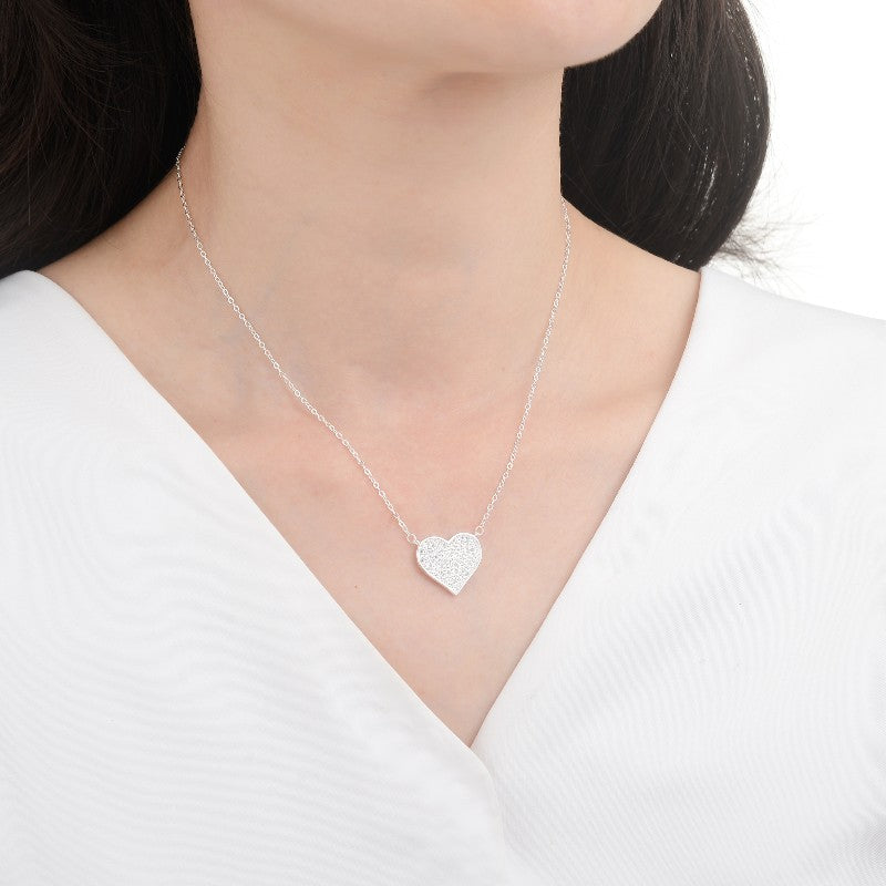 Gargantilla Corazón Brillante 45cm