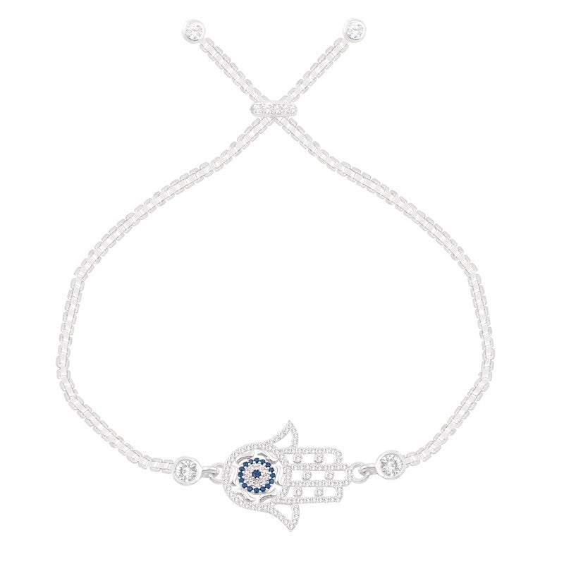 Pulsera Mano de Fátima Grande Ajustable