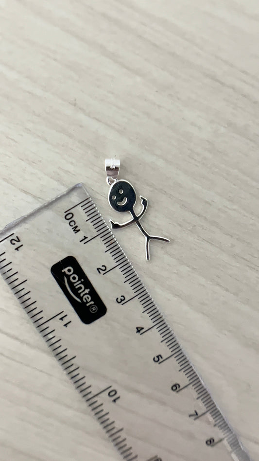 Dije Niño Grosero 2,4cm - Plata 925