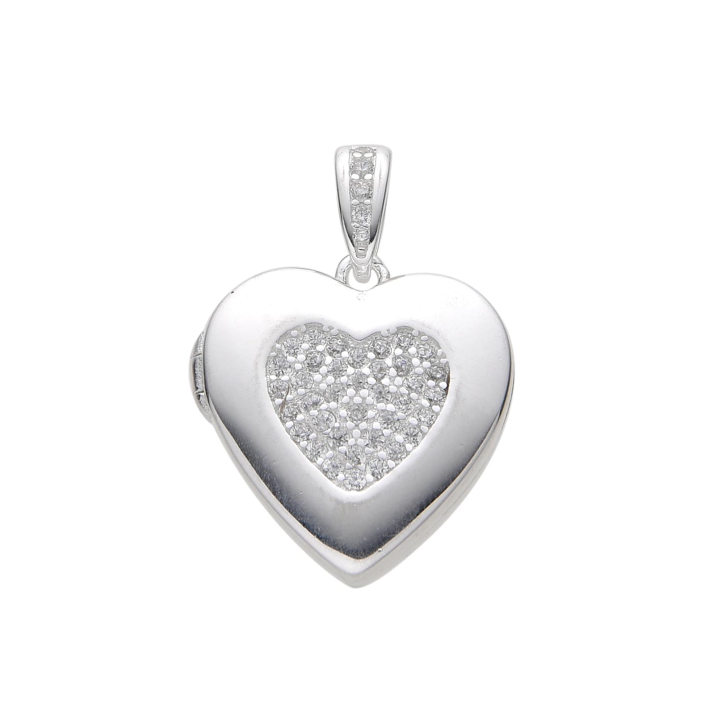 Relicario Corazon 1,6cm - Plata 925