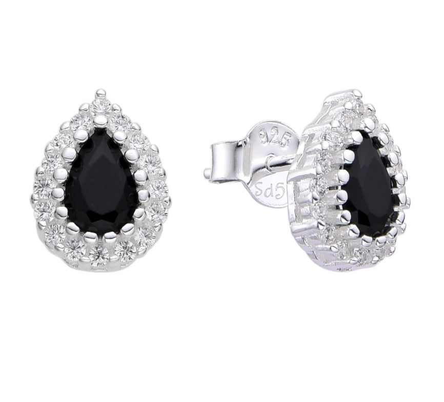 Zarcillos Gotas 1cm Plata 925