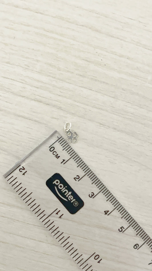 Dije Trebol Mini - Plata 925