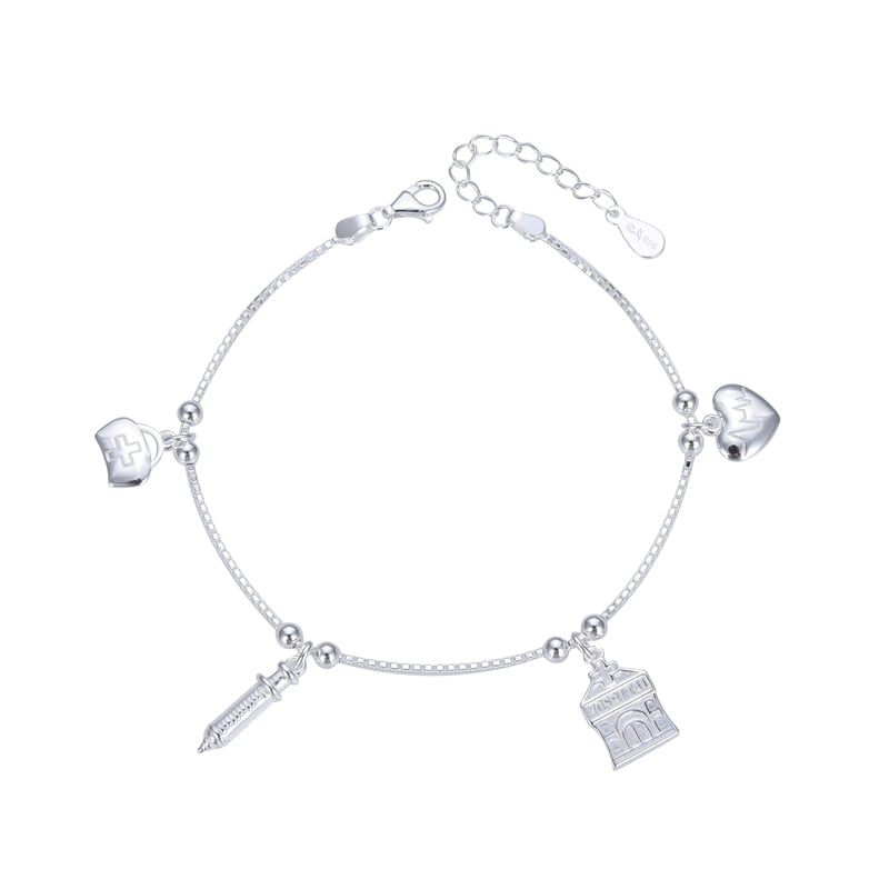 Pulsera Dijes Enfermería 20cm