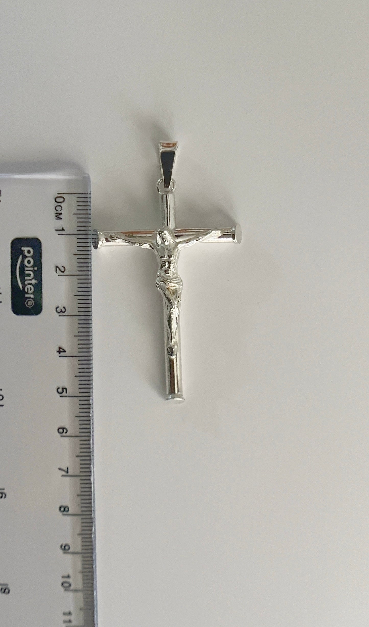 Dije Cristo 5cm - Plata 925