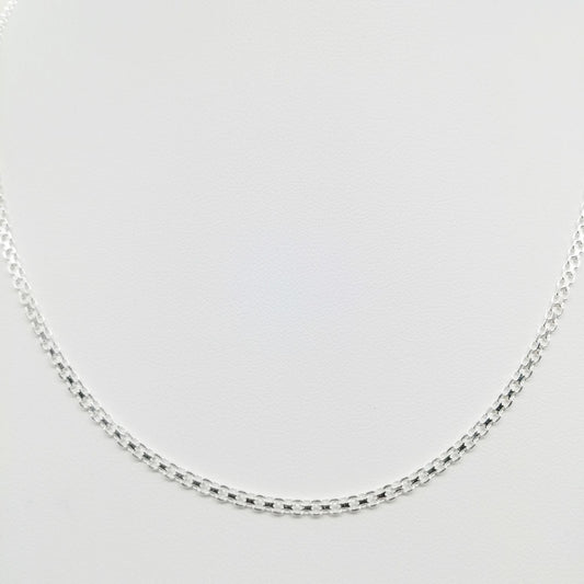 Cadena Tejido Chino 3mm - Plata 925