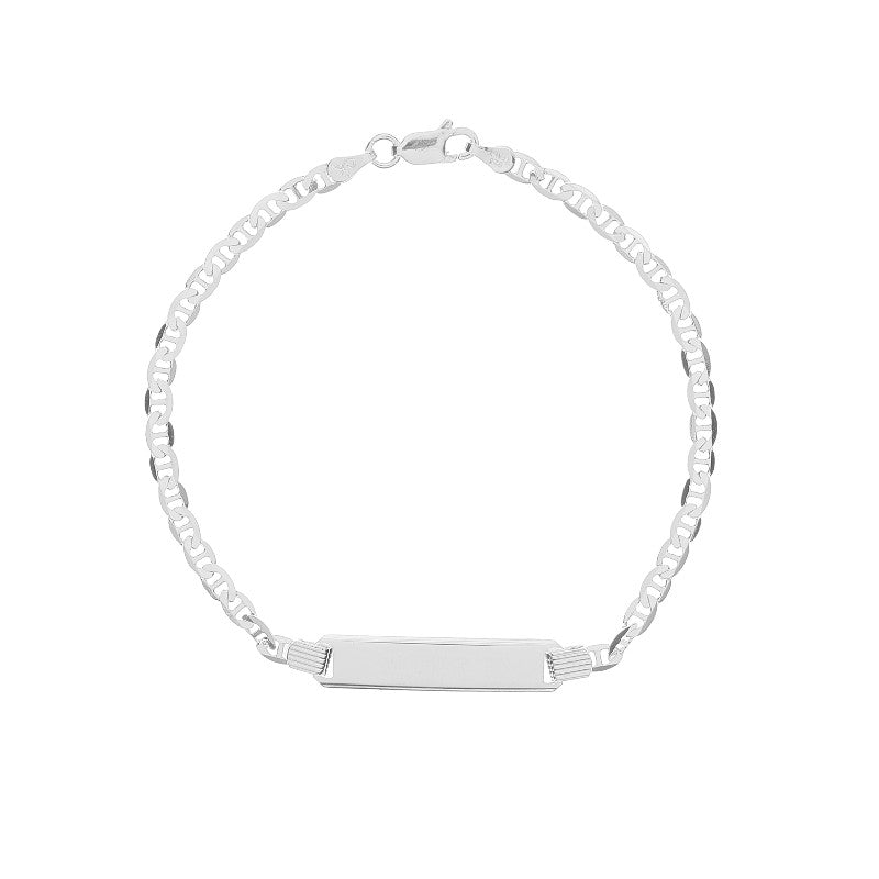 Esclava Tejido Gucci Plano - Plata 925