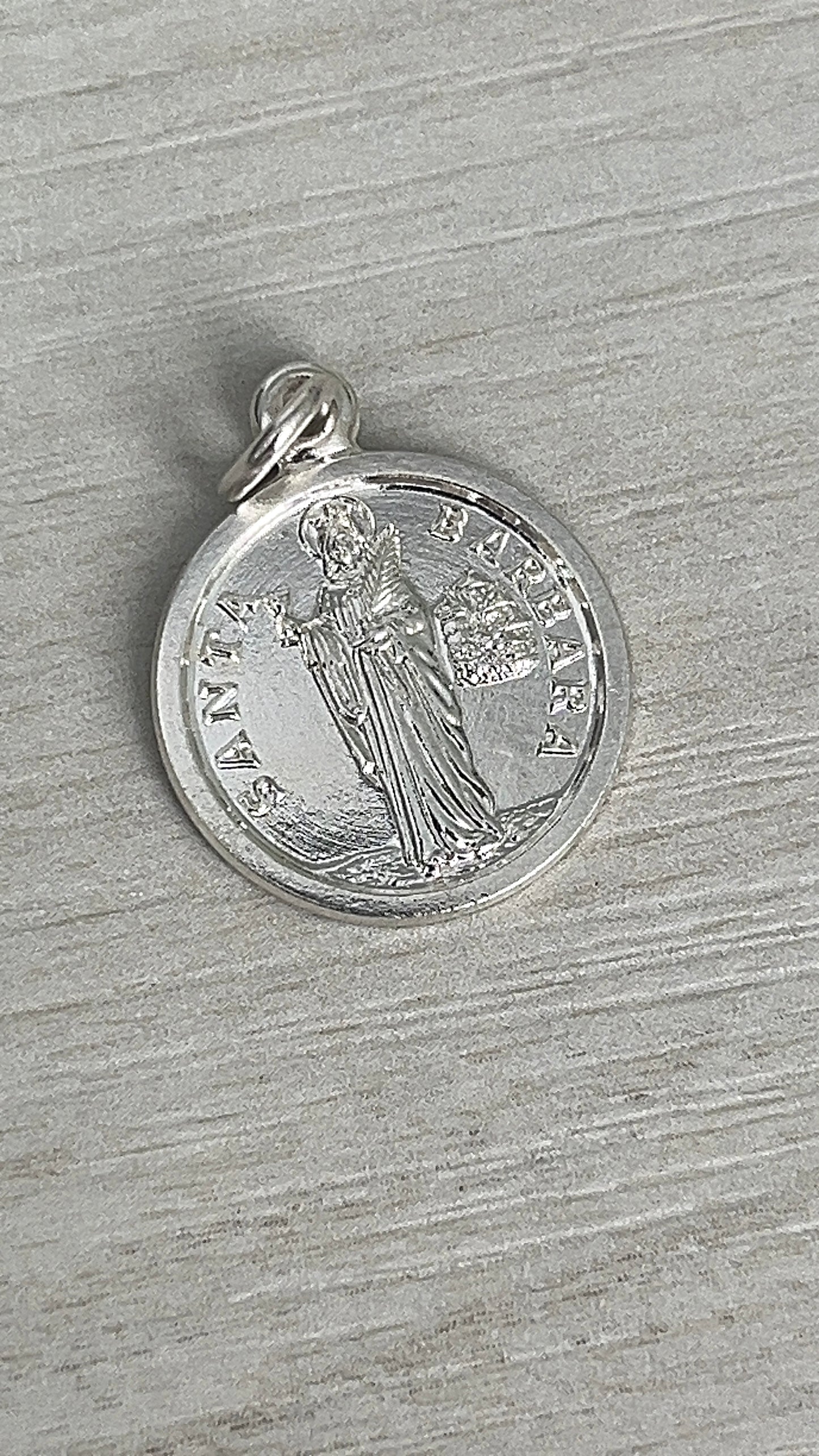 Dije Santa Barbara Plata 925
