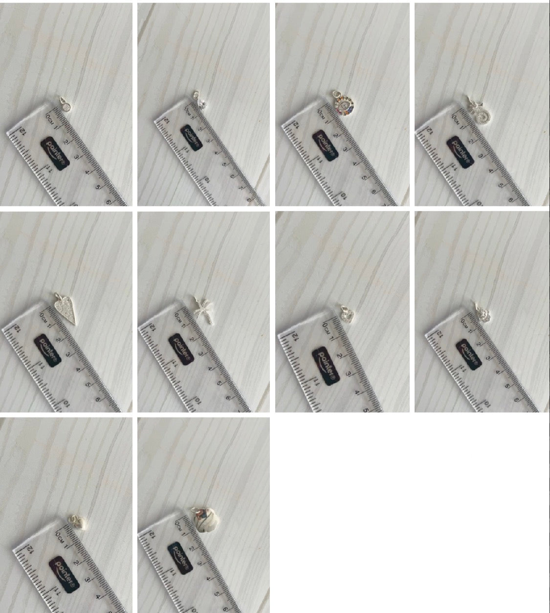 Dijes Pequeños Variados Plata 925