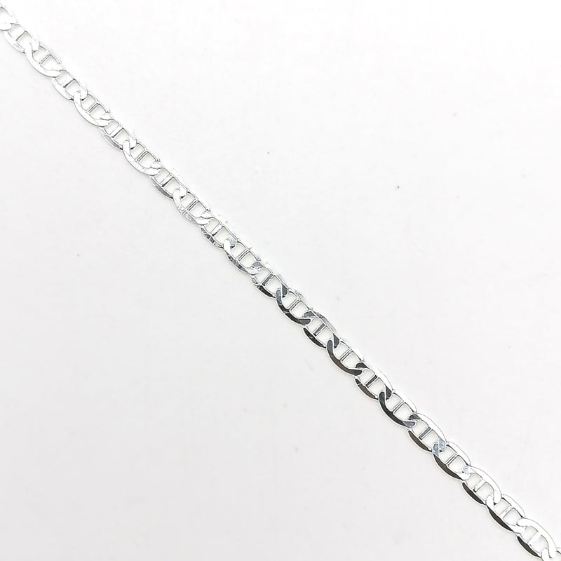 Cadena Gucci Plana 50cm Plata 925
