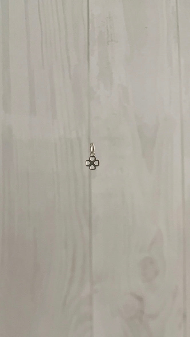 Dije Trebol Mini - Plata 925