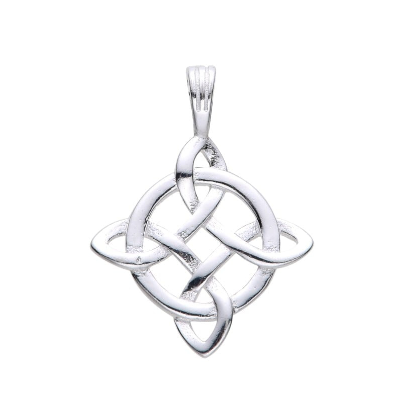 Dije Nudo de Bruja 1,9cm Plata 925