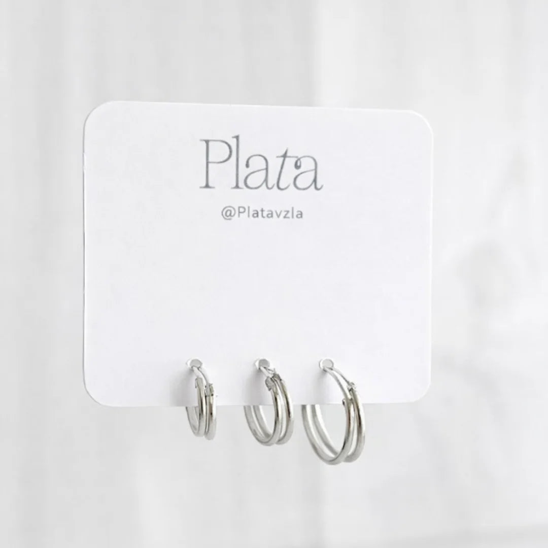 Sets de Argollas - Plata 925