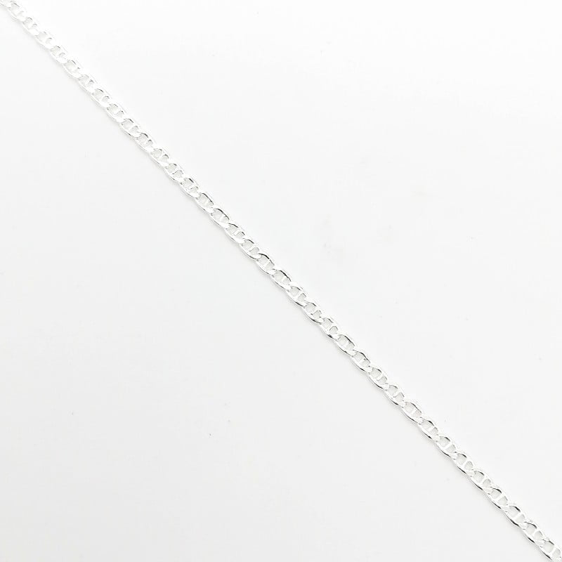 Cadena Tejido Gucci 2mm 45cm Plata 925