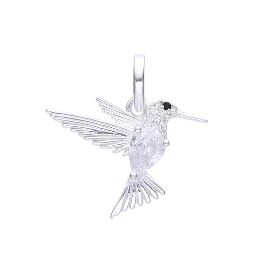 Dije Colibrí Plata 1,8cm - Plata 925