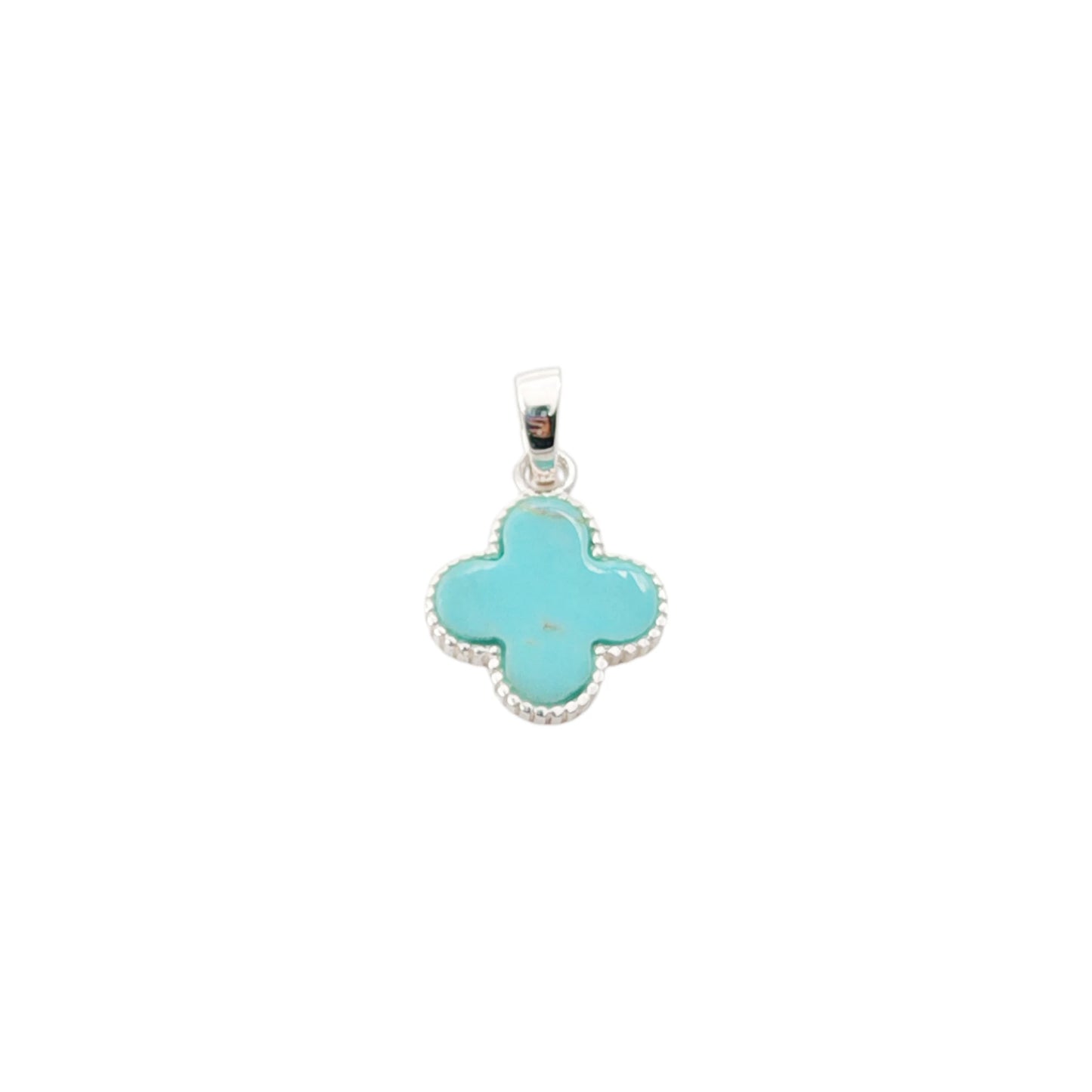 Dijes Flor 4 Pétalos Plata 925