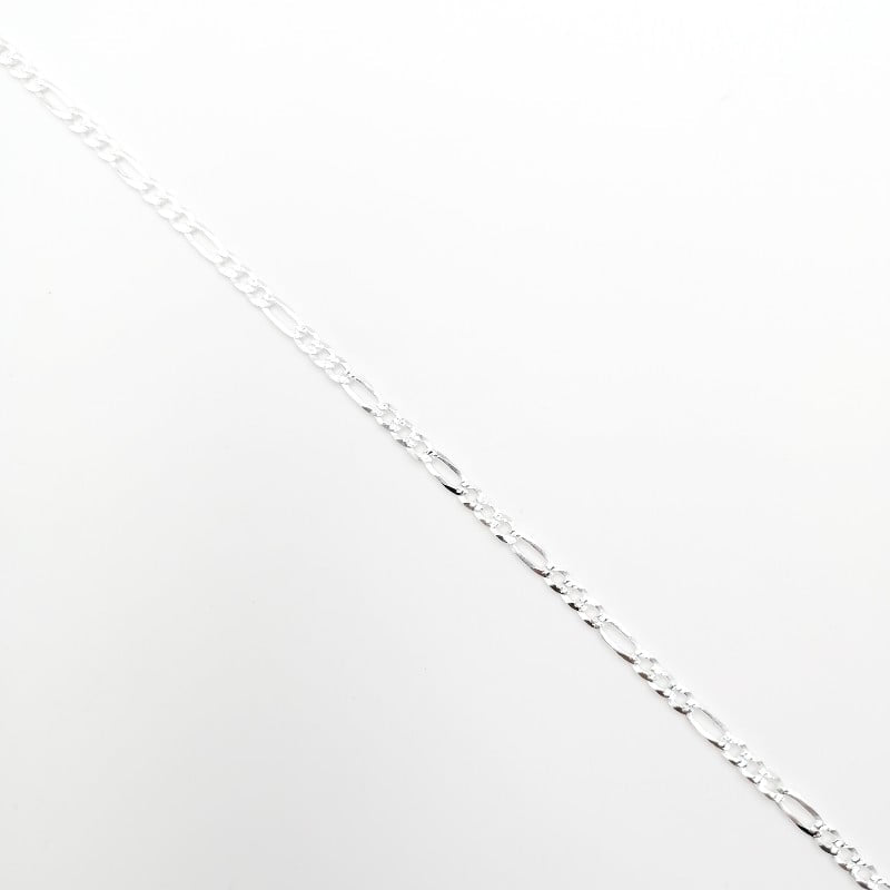 Cadena tejido fígaro 3mm 60cm
