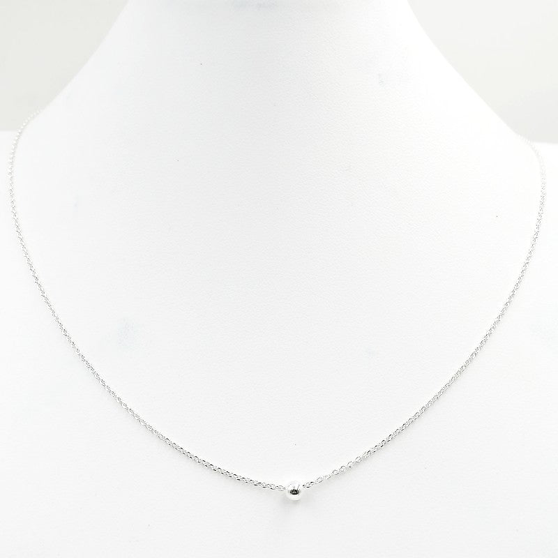 Gargantilla Bolita 48cm Ajustable Plata 925