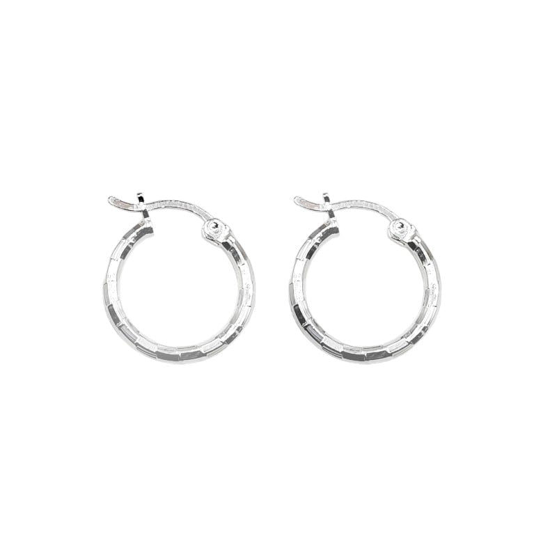 Argollas Cierre Italiano Plata 925