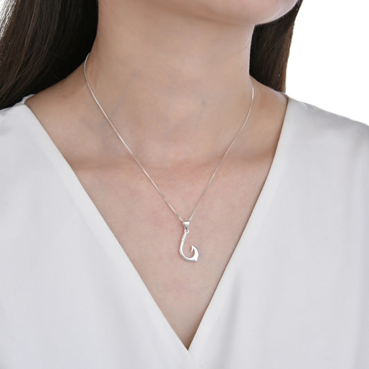 Dije Anzuelo 2cm - Plata 925