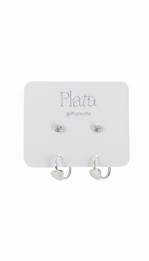 Set Abridores + Argollas Plata 925