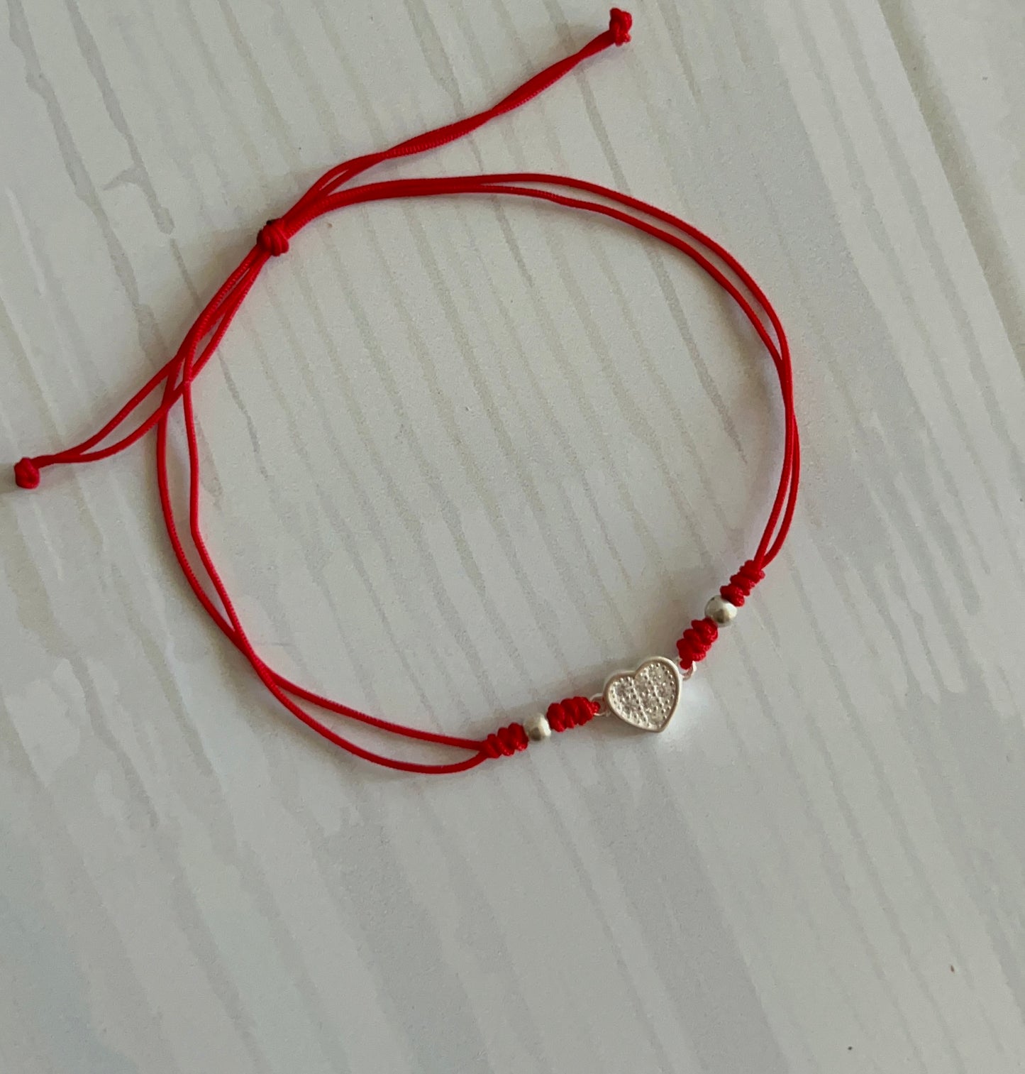 Pulsera Ajustable Hilo Rojo