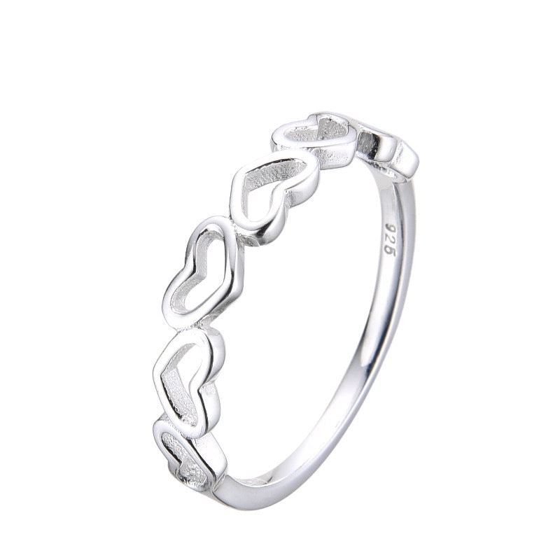 Anillo 6 Corazones