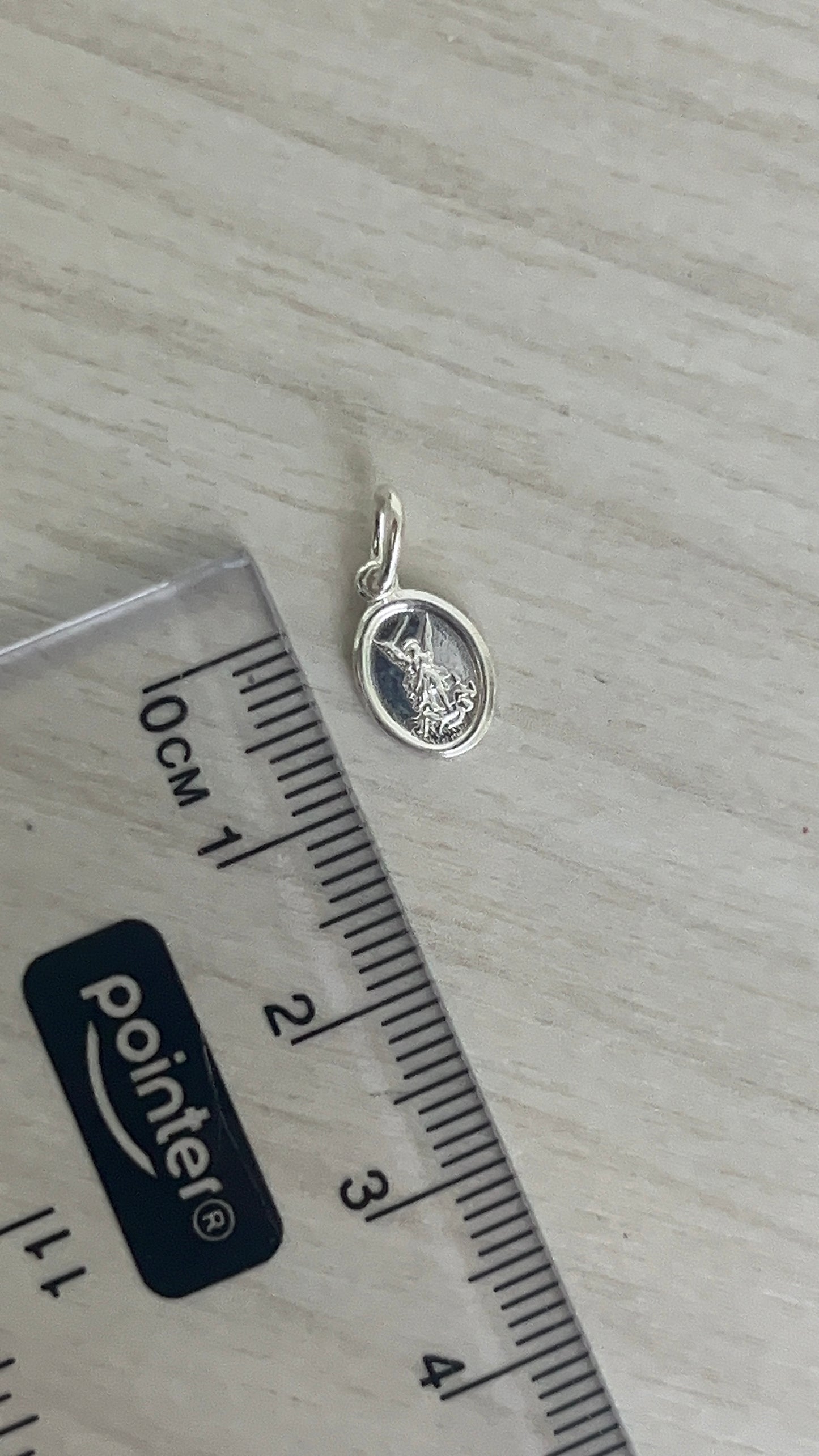 Dije San Miguel Arcangel 1cm