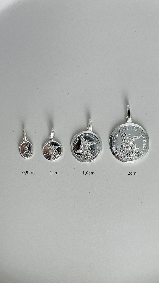 Dije San Miguel Arcangel 1cm