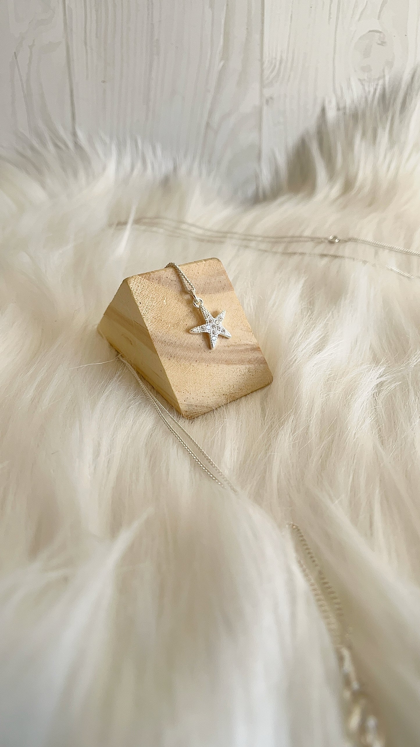 Cadena Dije Estrella - Plata 925