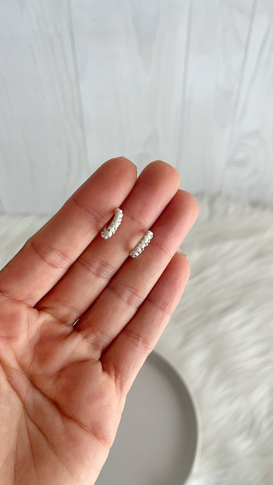 Argollas Cierre Italiano 1,2cm - Plata 925