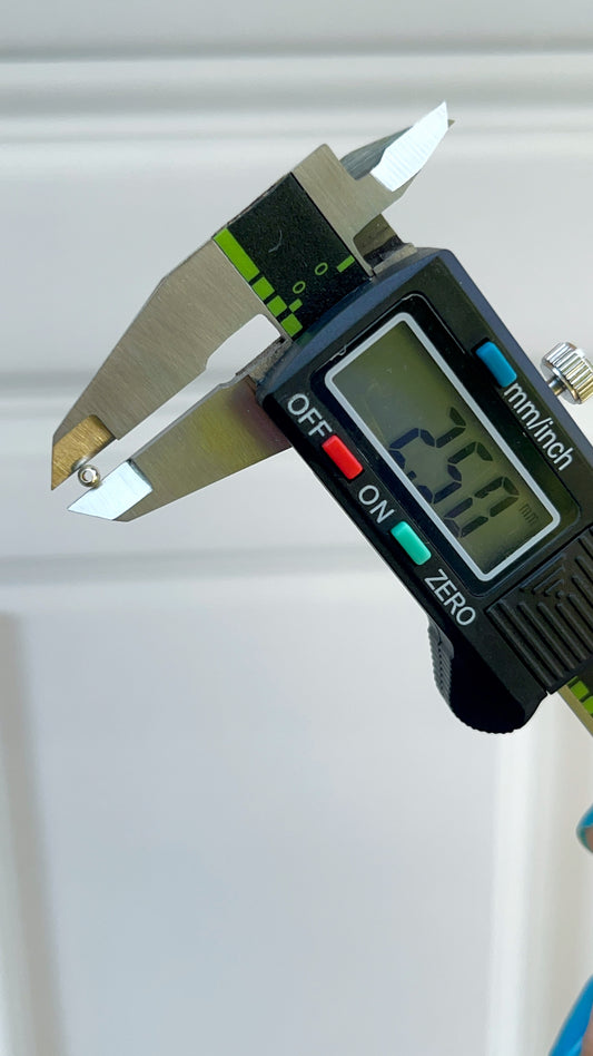 Balin 2,5mm (1gr - 27unid) - Plata 925